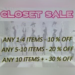 BIG SALE ON EVERYTHING